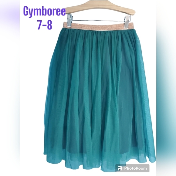 Gymboree Other - Gymboree Hunter Green midi length tutu skirt- perfect for twirling size 7/8